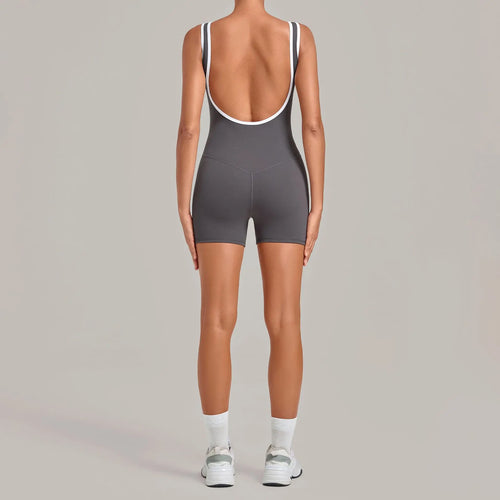 Brushed Cutout Romper