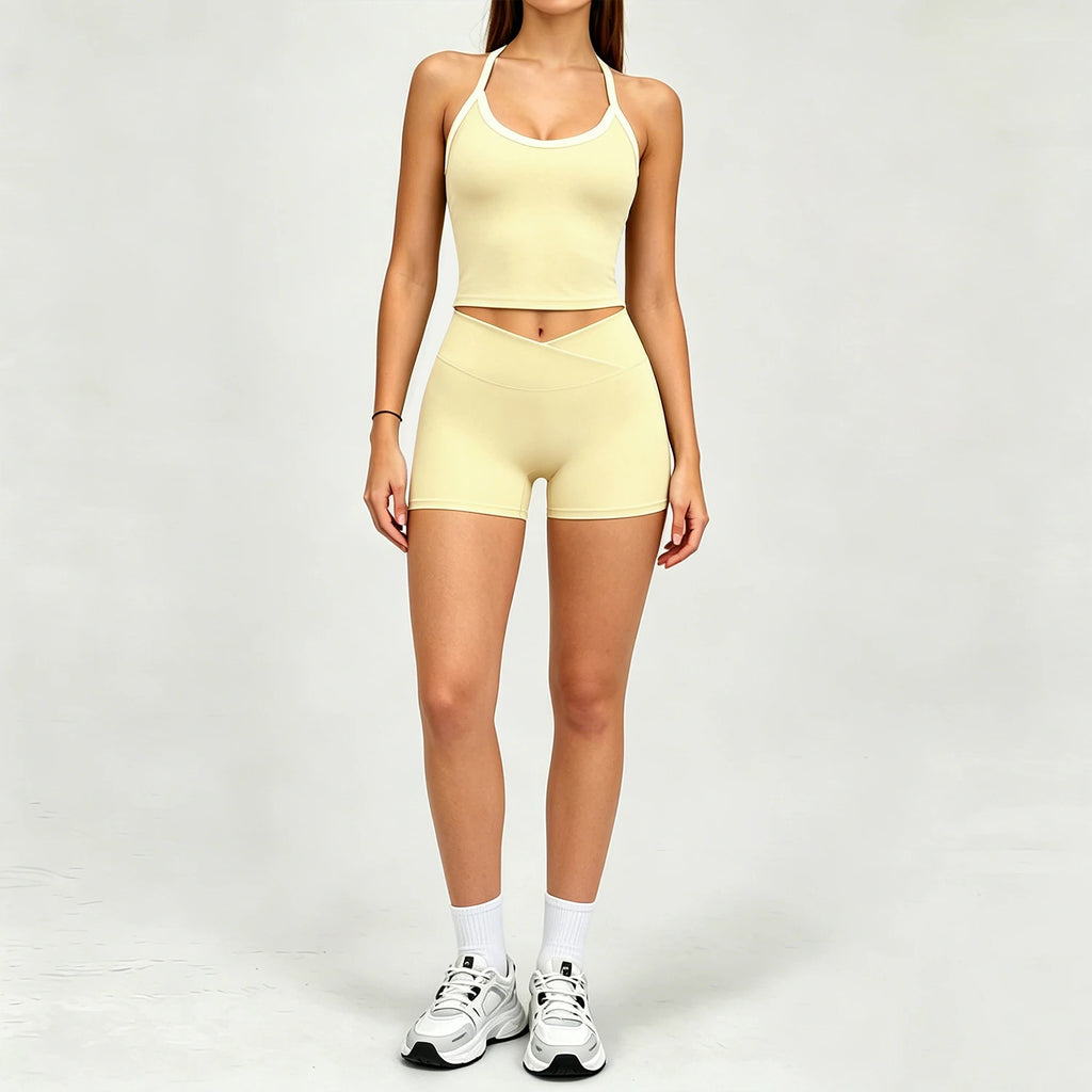 Racerback Shorts Set