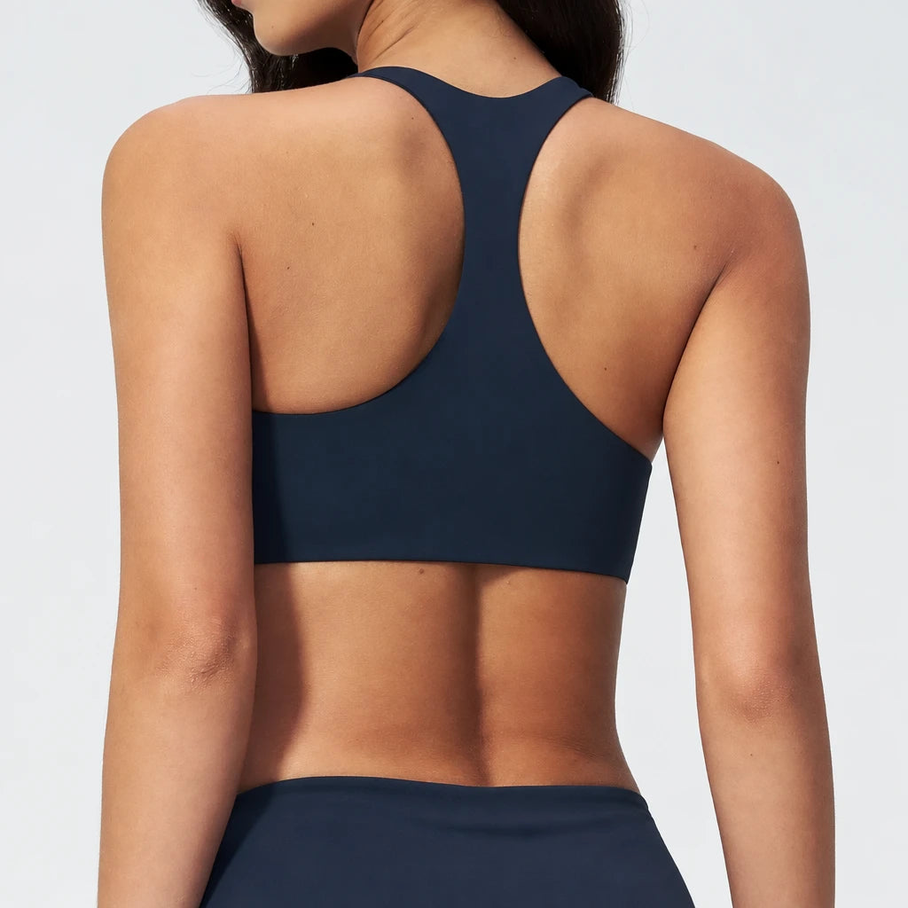 Racerback Halter Bra
