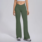 V-Cross Flare Leggings