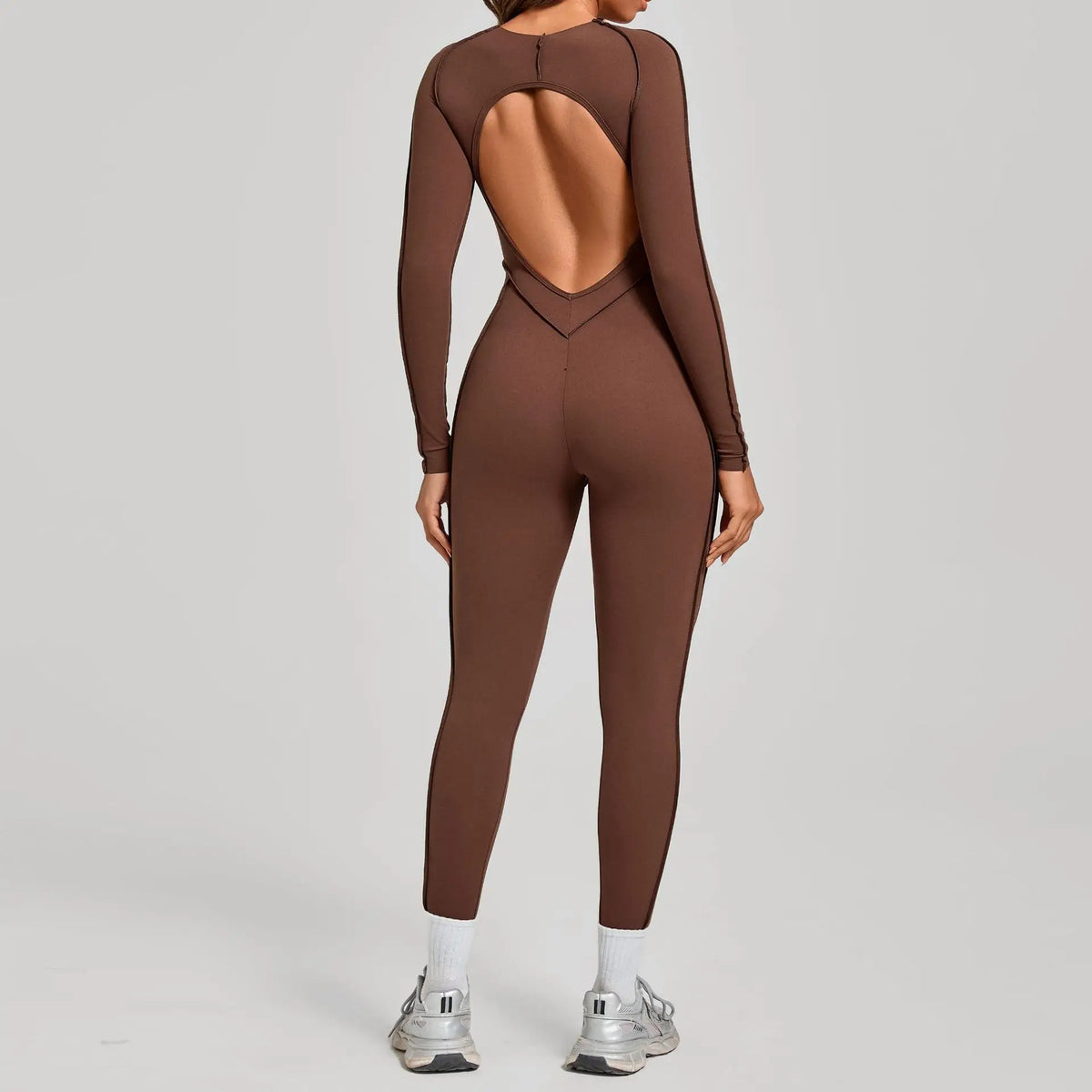 Long Sleeve Zip Romper