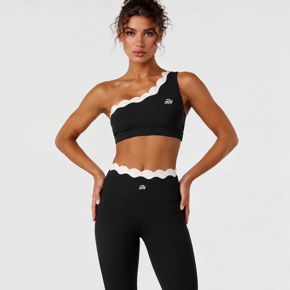 Asymmetric Lace Crop Top