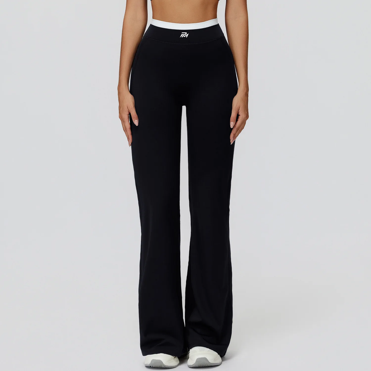 High-Rise Bootcut Pants