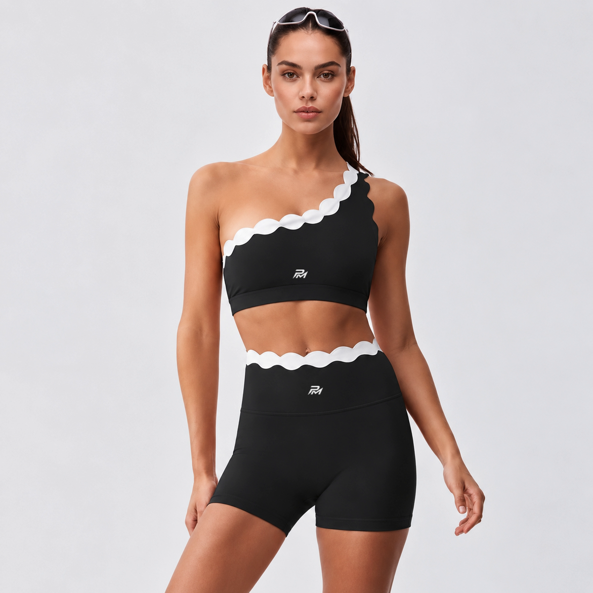 Shell Lace Shorts Set