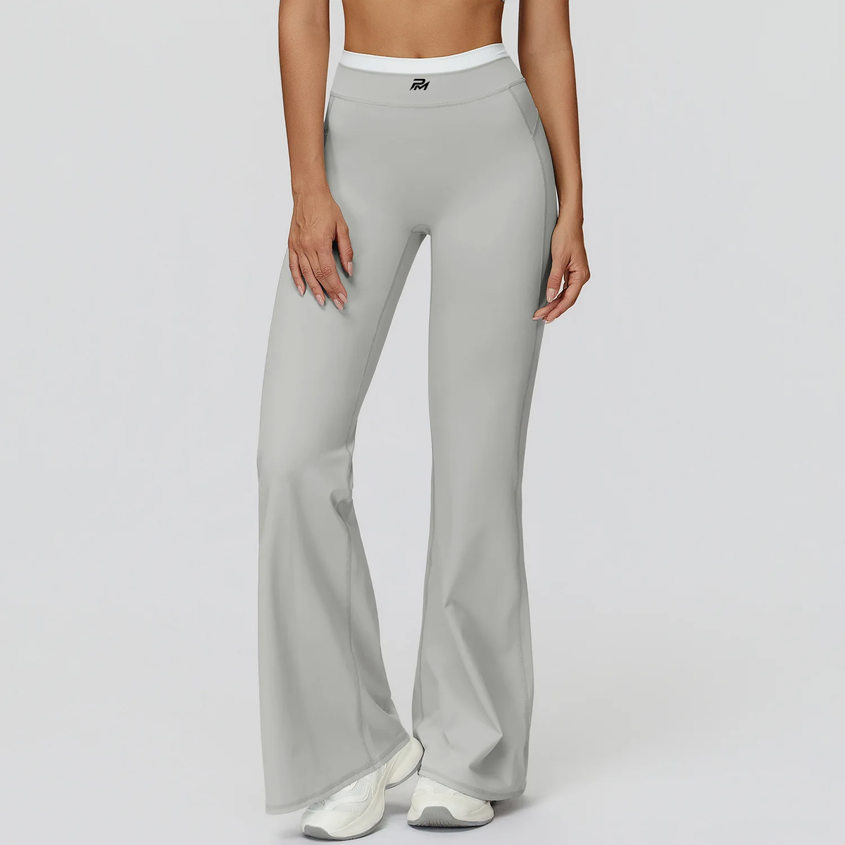 High-Rise Bootcut Pants