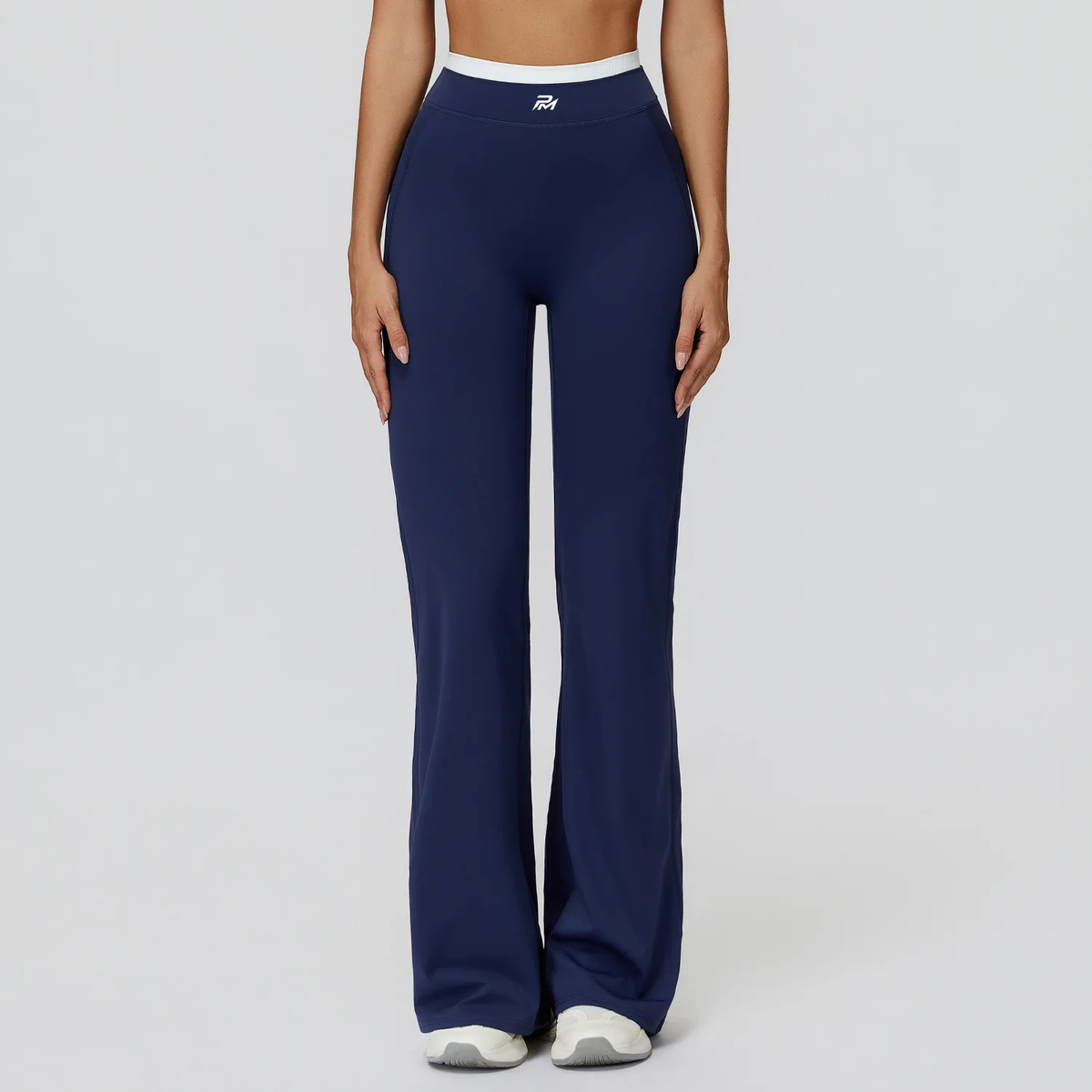 High-Rise Bootcut Pants