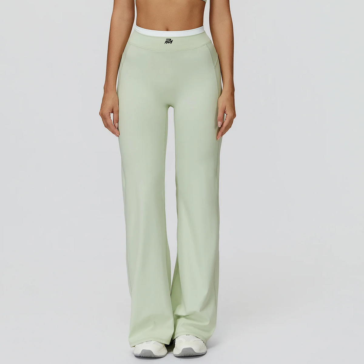 High-Rise Bootcut Pants